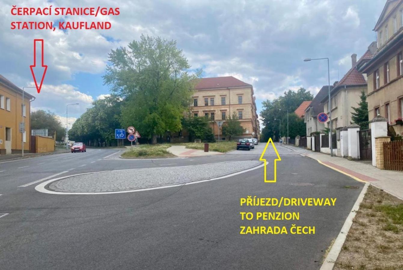 Penzion Zahrada Cech Litomerice Exterior photo